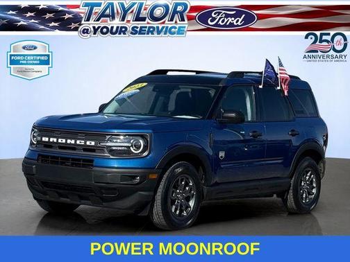 Blue Metallic 2023 Ford Bronco Sport Big Bend