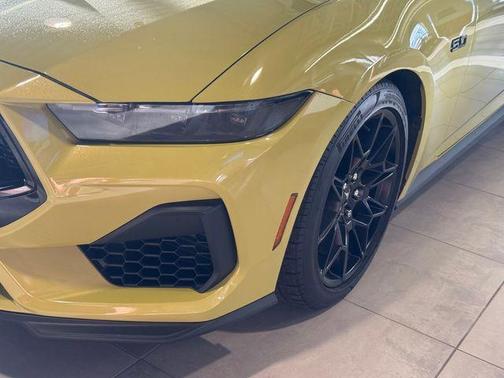 Lime Yellow Metallic 2025 Ford Mustang GT Premium