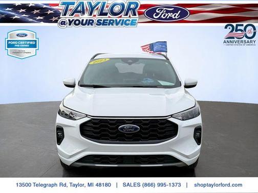 Oxford White 2023 Ford Escape ST-Line Select
