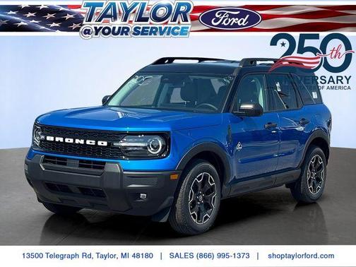 Velocity Blue Metallic 2026 Ford Bronco Sport Outer Banks