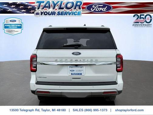 White Metallic 2023 Ford Expedition Limited