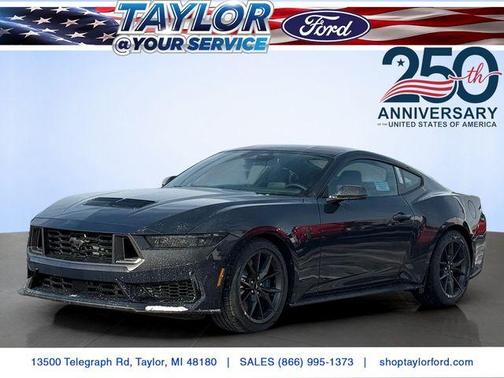 Blue 2026 Ford Mustang Dark Horse