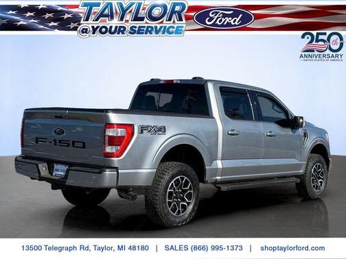 Silver Metallic 2022 Ford F-150 Lariat