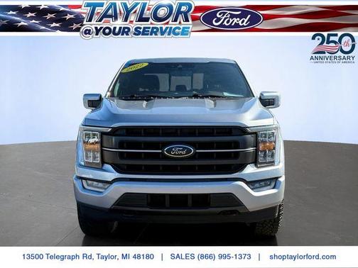 Silver Metallic 2022 Ford F-150 Lariat