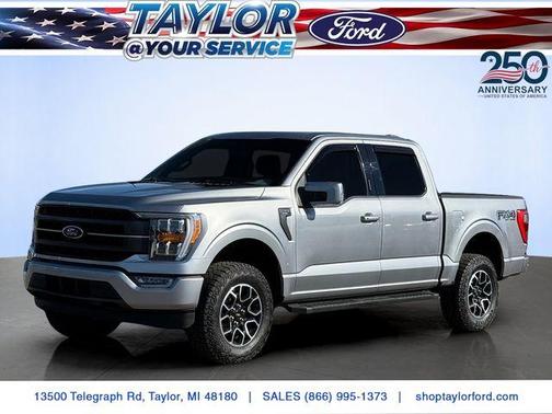 Silver Metallic 2022 Ford F-150 Lariat