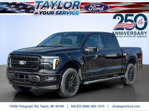 Agate Black Metallic 2026 Ford F-150 Lariat