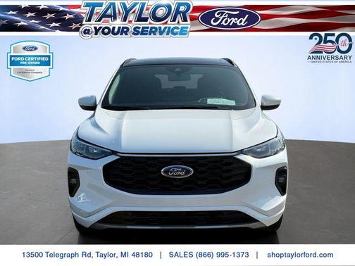 Star White 2024 Ford Escape ST-Line Elite