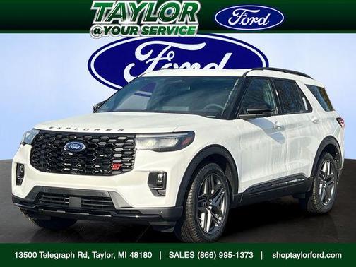 Star White 2026 Ford Explorer ST