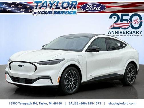 Star White 2026 Ford Mustang Mach-E Premium