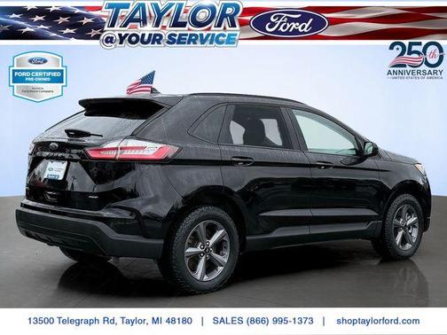 Black Metallic 2023 Ford Edge SEL