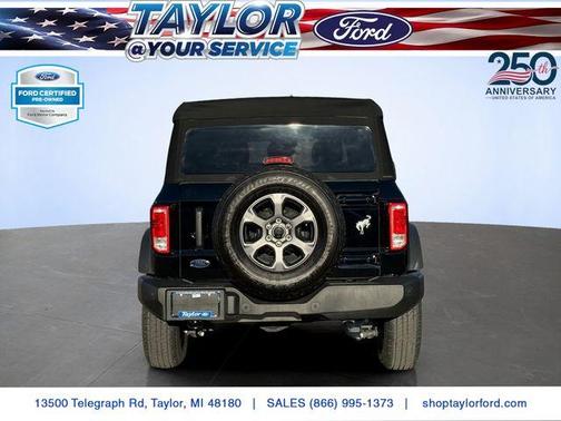 Shadow Black 2023 Ford Bronco Big Bend