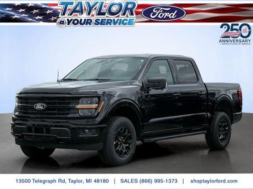 Agate Black Metallic 2026 Ford F-150 XLT