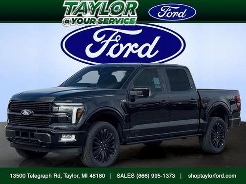 Agate Black Metallic 2026 Ford F-150 Platinum