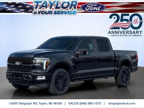 Agate Black Metallic 2026 Ford F-150 Platinum