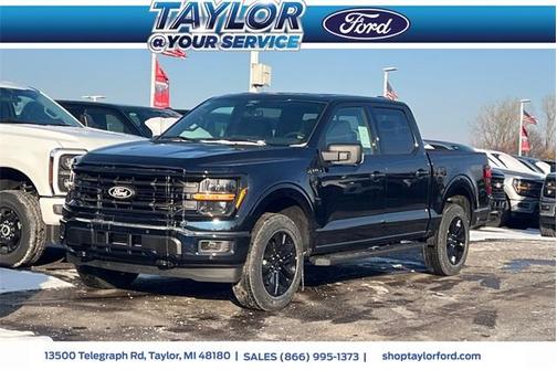 Antimatter Blue Metallic 2026 Ford F-150 XLT Truck