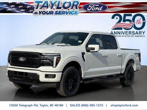 Star White 2026 Ford F-150 Lariat