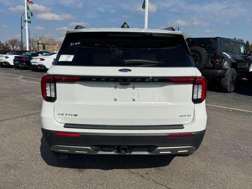 Star White 2026 Ford Explorer Active
