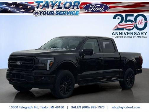 Agate Black Metallic 2026 Ford F-150 Lariat