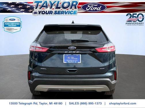 Stone Blue Metallic 2023 Ford Edge SEL