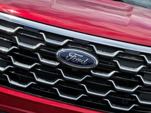 Rapid Red Metallic Tinted Clearcoat 2026 Ford Explorer Platinum