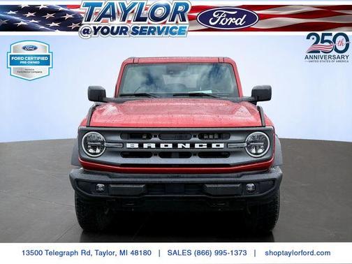 Chili Pepper Red 2024 Ford Bronco Big Bend