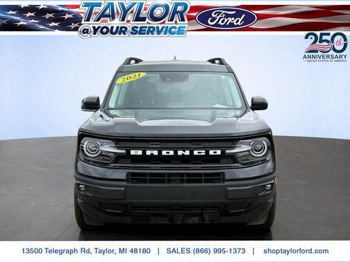 Shadow Black 2021 Ford Bronco Sport Outer Banks