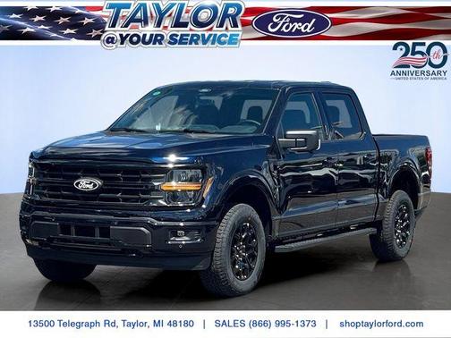 Antimatter Blue Metallic 2026 Ford F-150 XLT