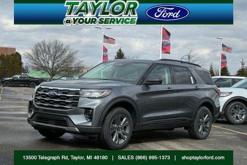 Carbonized Gray Metallic 2026 Ford Explorer Active
