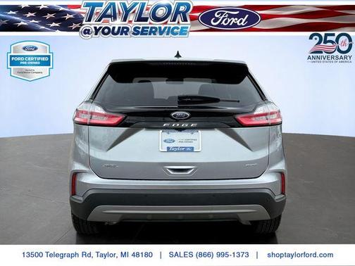 Iconic Silver Metallic 2024 Ford Edge SEL