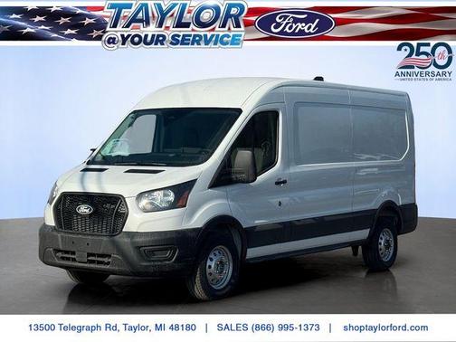 Oxford White 2026 Ford Transit-350 148 WB Medium Roof Cargo