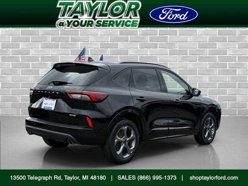 Agate Black Metallic 2023 Ford Escape ST-Line