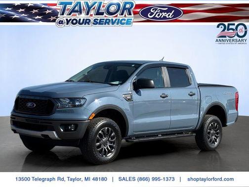 Azure Gray Metallic 2023 Ford Ranger XLT