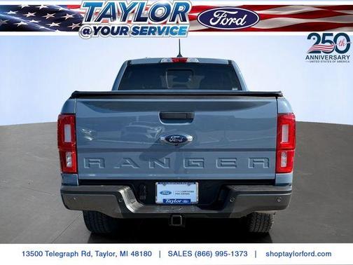 Azure Gray Metallic 2023 Ford Ranger XLT