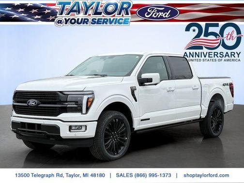 Star White 2026 Ford F-150 Platinum