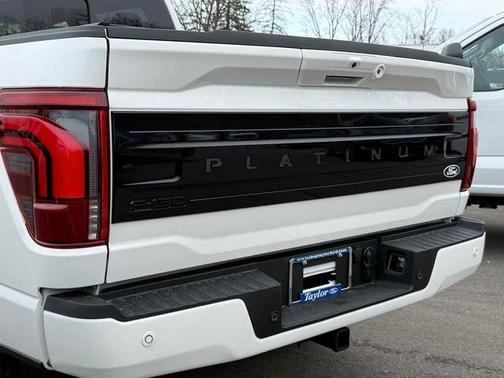 Star White 2026 Ford F-150 Platinum