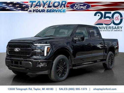 Agate Black Metallic 2026 Ford F-150 Lariat
