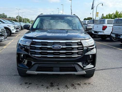 Agate Black Metallic 2026 Ford Explorer Active