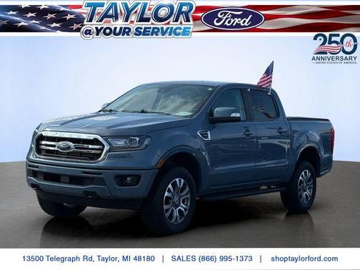 Azure Gray Metallic 2023 Ford Ranger Lariat
