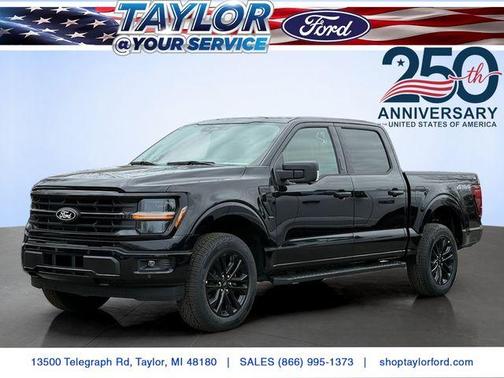 Agate Black Metallic 2026 Ford F-150 XLT
