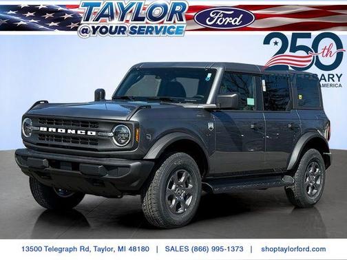 Carbonized Gray Metallic 2026 Ford Bronco Big Bend