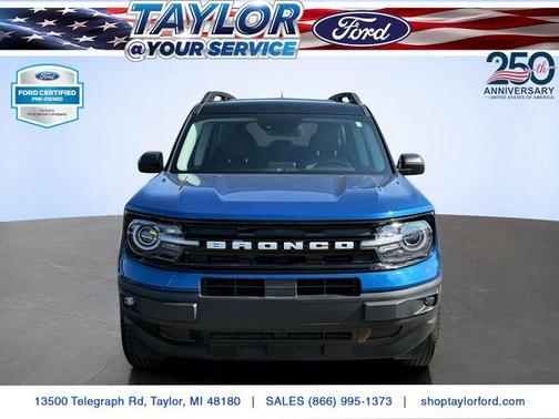 Blue Metallic 2023 Ford Bronco Sport Outer Banks