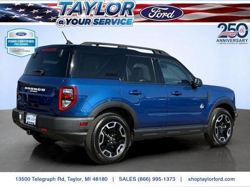 Blue Metallic 2023 Ford Bronco Sport Outer Banks