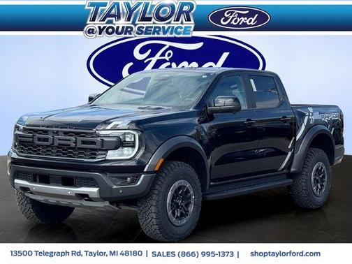 Shadow Black 2026 Ford Ranger Raptor