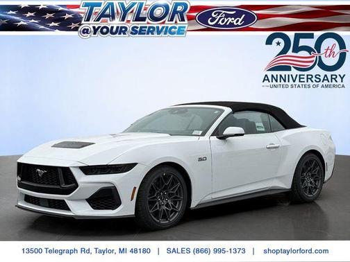 Oxford White 2026 Ford Mustang GT Premium