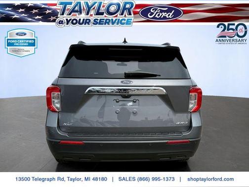 Gray Metallic 2024 Ford Explorer XLT