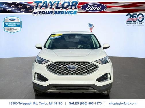 White Metallic 2024 Ford Edge SEL