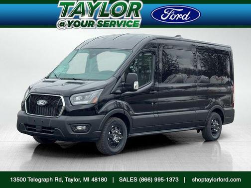 Agate Black Metallic 2026 Ford Transit-350 XL