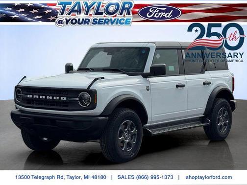 Oxford White 2026 Ford Bronco Big Bend