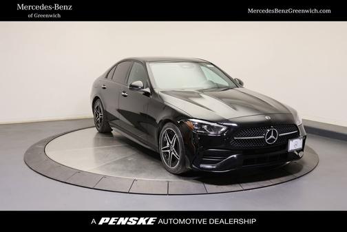 Black 2024 Mercedes-Benz C-Class