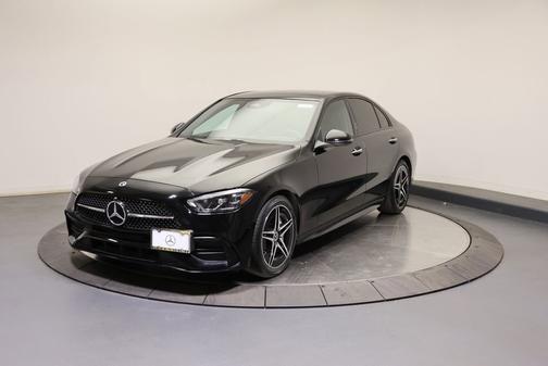 Black 2024 Mercedes-Benz C-Class